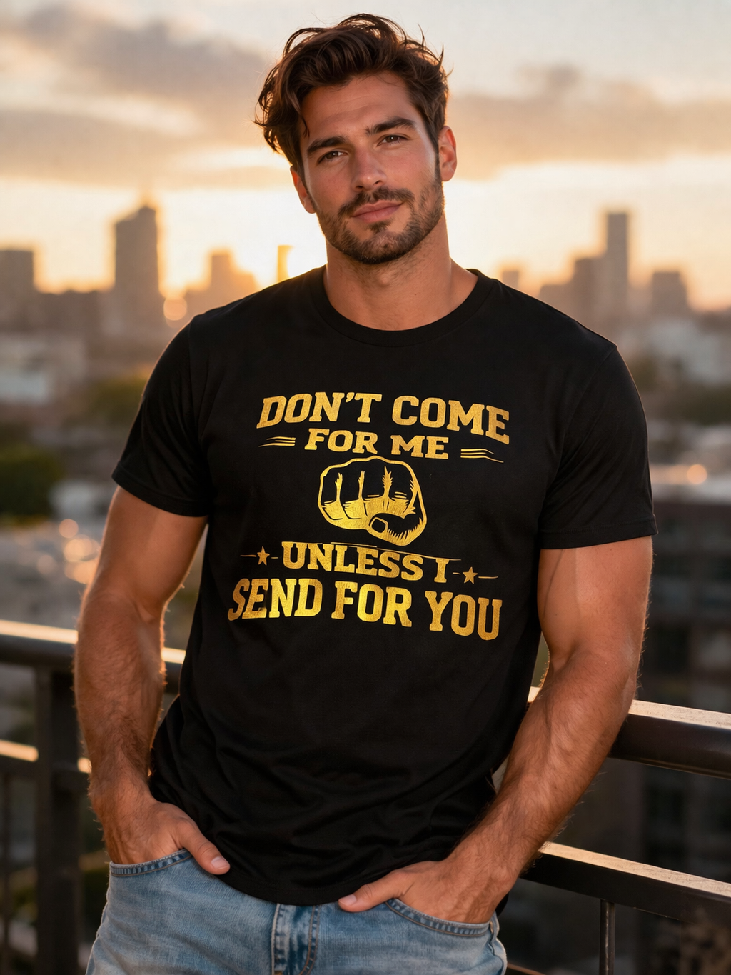 “Don’t Come For Me Unless I Send For You” Statement T-Shirt