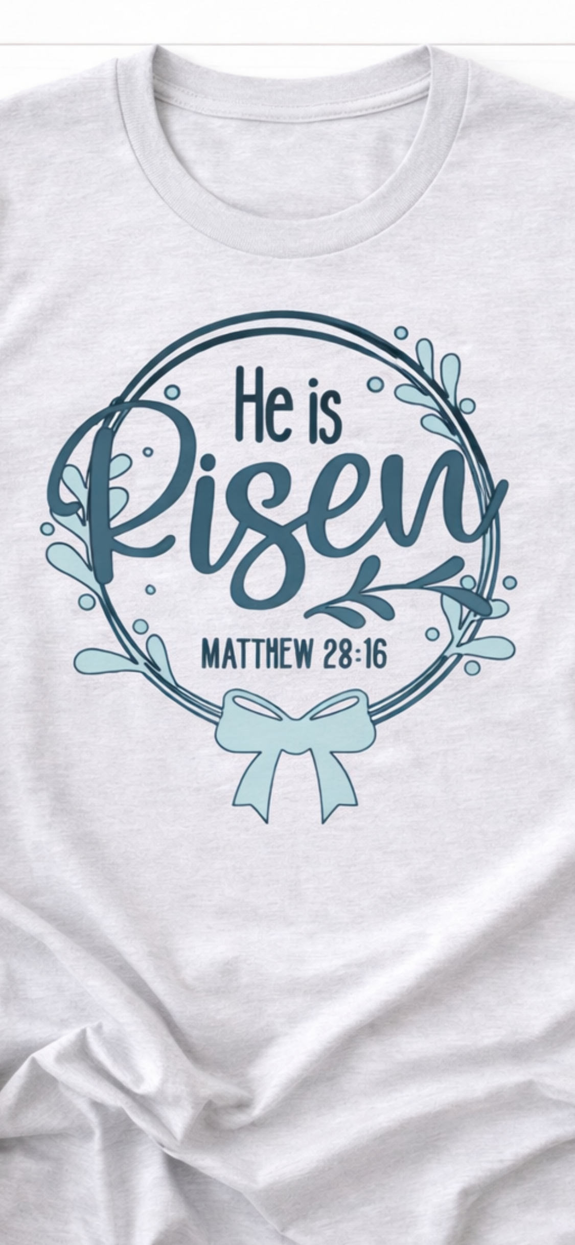 “He Is Risen” Faith-Inspired T-Shirt